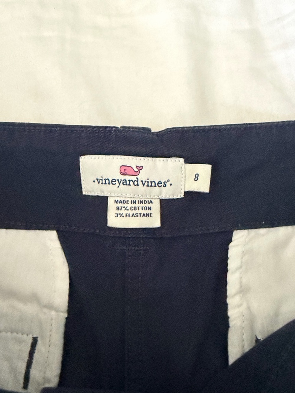 Vineyard Vines Everyday Navy Shorts 8 - Picture 4 of 4